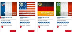 WinBillions Mobile Lotto Betting